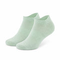 Calzini alla caviglia 43-46 in tessuto a maglia verde menta - traspiranti elasticizzati