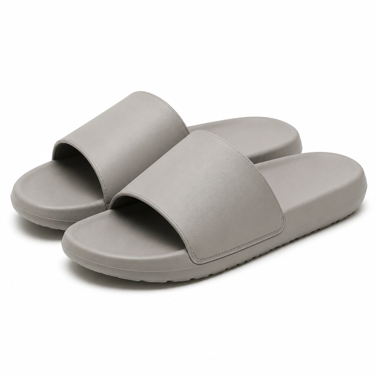 Ciabatte slide 38/39 grigio in materiale sintetico per uso quotidiano