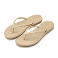 Infradito donna 38/39 in materiale sintetico beige - piatte per uso estivo